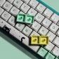 Strange Cat 104+26 XDA profile Keycap PBT Dye-subbed Cherry MX Keycaps Set Mechanical Gaming Keyboard